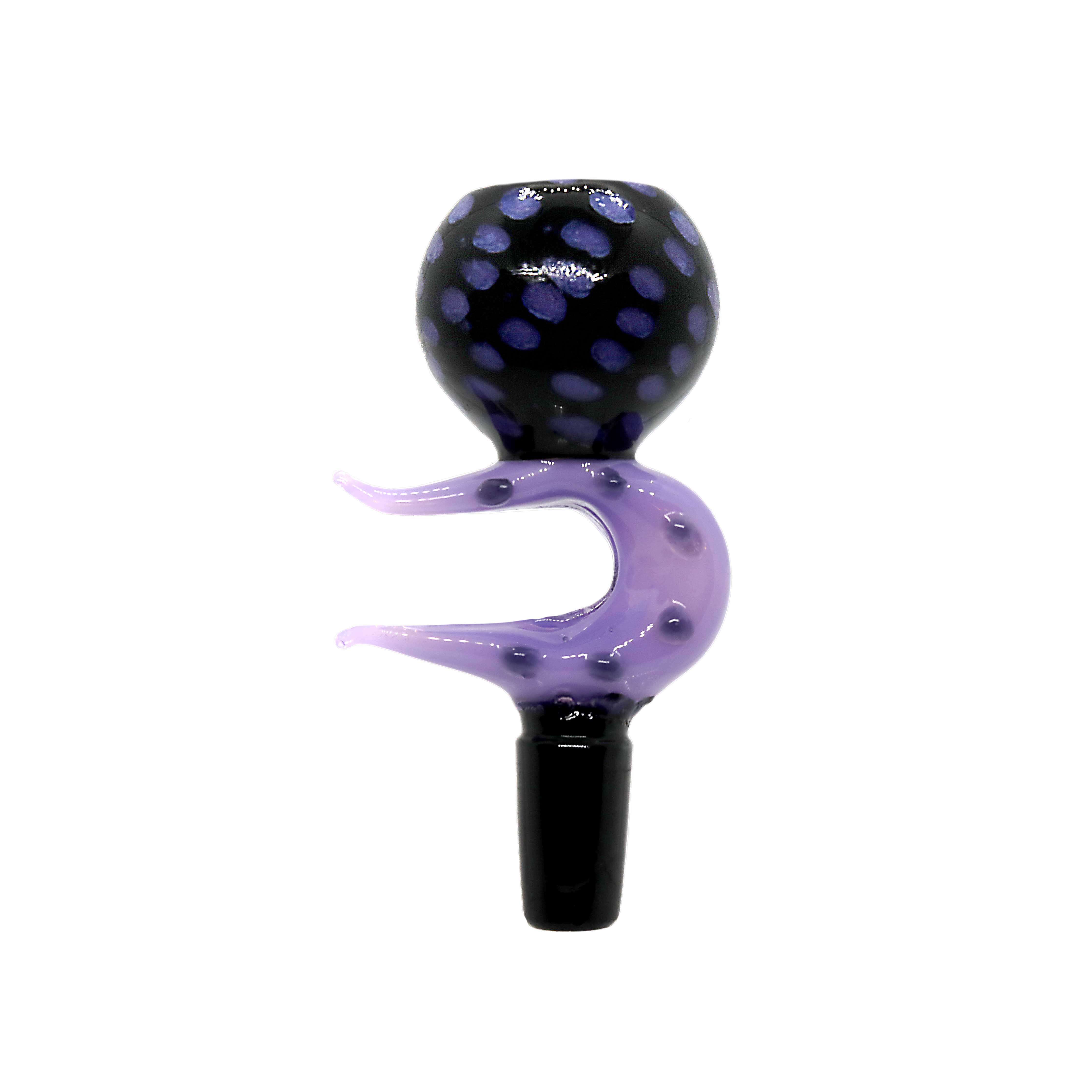 Slime Honeycomb Double Ball Bowl With Horn (SB-4192) | 14mm | Assorted Colors product image